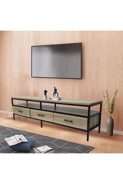 DEC11 180cm TV table with elegant and luxurious design