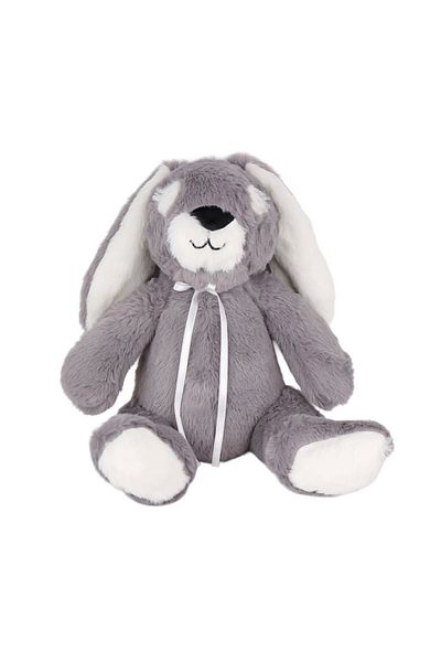 Shop58 2918 Bow Rabbit Gray -My Friend Toys