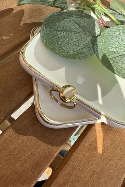 My Joyas Design Steel Ethnic Series Ring