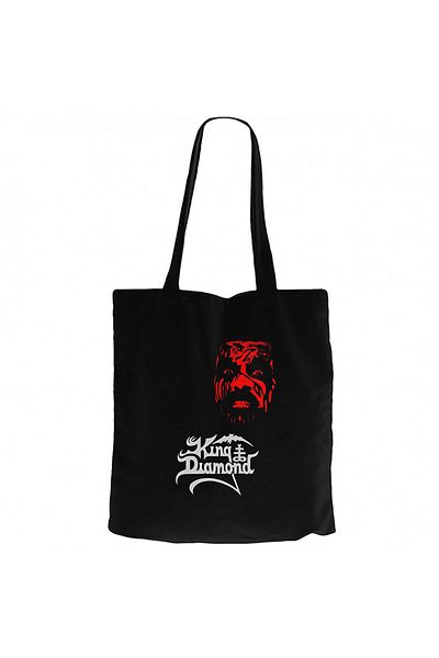 Z zepplin King Diamond Head Black Zippered Cloth Bag Gabardine
