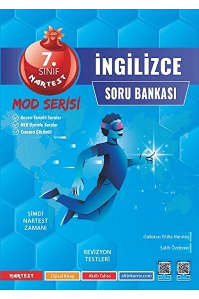 Nartest Yayınları NARTEST 7. Sınıf Mod İngilizce Soru Bankası