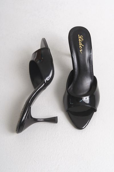 LDR Women's Pointed Toe Heeled Slippers