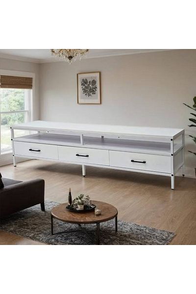 DEC11 180cm TV table with elegant and luxurious design