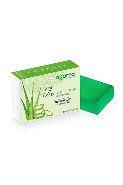 MBB ETİCARET Agarta Handmade Beauty Soap 150 Gr Aloe Vera