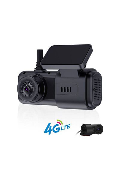 MNT 4G dash cam with tracking and 4k front and rear cameras to record and document every moment while driving