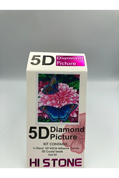 DUCK HOBY 50x40 Boncuklu Taş İşleme Mozaik Elmas Goblen Tablo Resim Boncuk Puzzle Dıamond Paıntıng Hı Stone