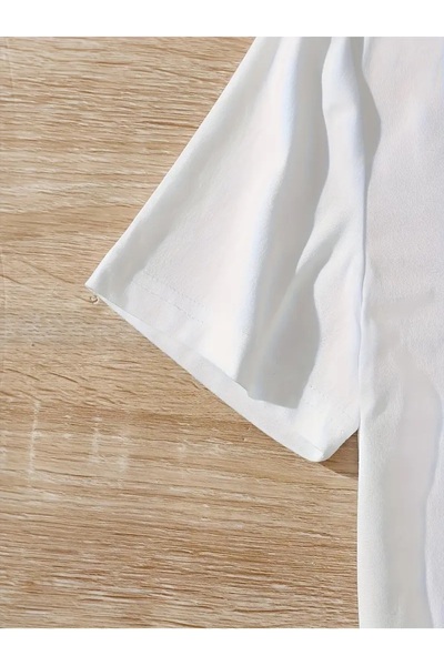 Touz Moda Tricou oversize unisex cu design Panther Kids