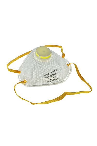OEM Masca de protectie FFP2, C-3035, FS-12645,anti-praf si anti aerosoli pe baza de apa si ulei, alba