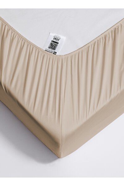 Master Home Textile 100% Rayon Of Bamboo Cooling Fitted Sheet Set, 3Pcs Queen Size, Silky Soft, Fits 160x200cm Bed