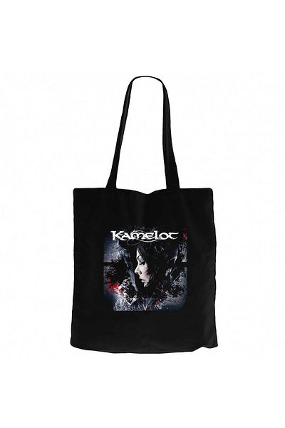 Z zepplin Kamelot Haven Black Zippered Cloth Bag Gabardine