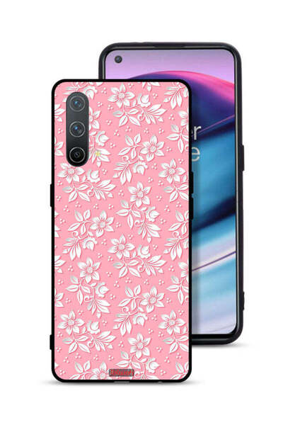 Tolwak غطاء حماية لهاتف OnePlus Nord CE 5G بنمط خلفية زهور