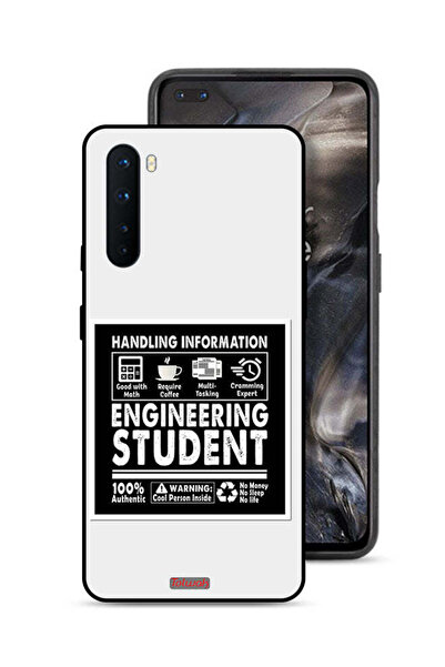 Tolwak غطاء حماية لهاتف OnePlus Nord - ملصق طالب هندسة