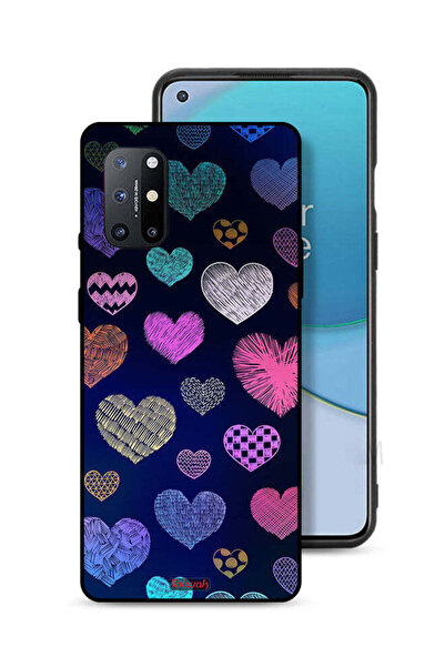 Tolwak غطاء حماية لهاتف OnePlus 8T 5G بنقشة قلوب داجا