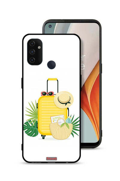 Tolwak غطاء حماية لهاتف OnePlus Nord N100 بفن رقمي صيفي