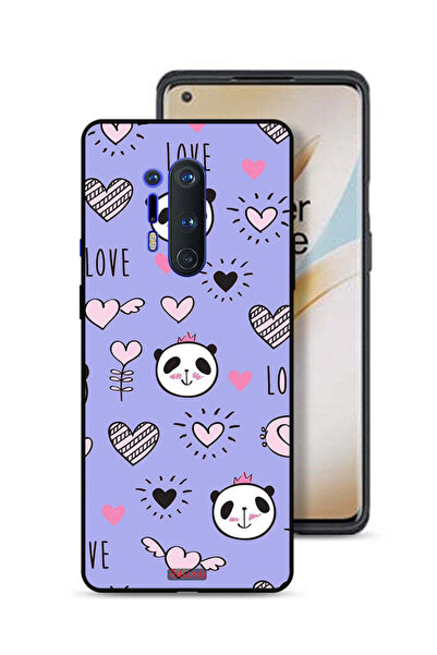 Tolwak غطاء حماية لهاتف OnePlus 8 Pro بتصميم الحب والباندا