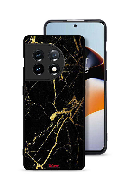 Tolwak غطاء حماية لهاتف OnePlus 11 5G، رخامي متصدع