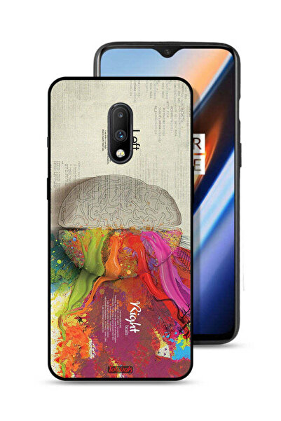 Tolwak غطاء حماية لهاتف OnePlus 7 بتصميم تجريدي لعلم الدماغ