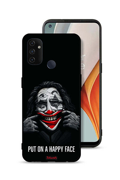 Tolwak غطاء حماية لهاتف OnePlus Nord N100 بوجه سعيد