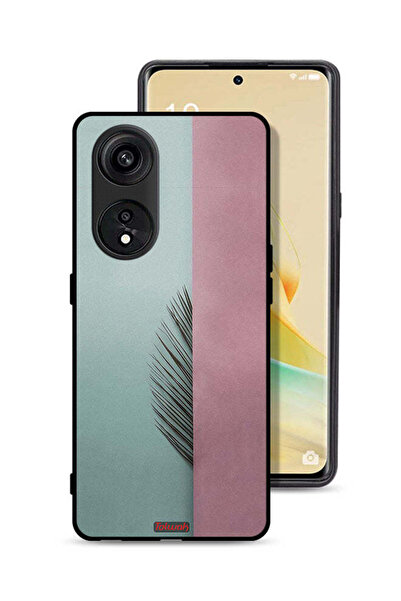 Tolwak غطاء حماية لهاتف Oppo A1 Pro بأوراق نصفية
