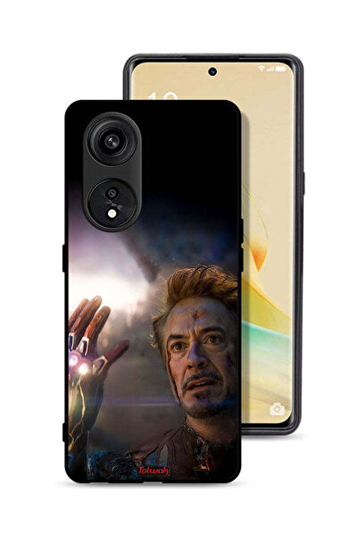 Tolwak غطاء حماية لهاتف Oppo A1 Pro - أنا الرجل الحديدي