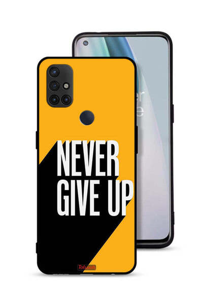 Tolwak غطاء حماية لهاتف OnePlus Nord N10 5G - لا تستسلم أبدًا