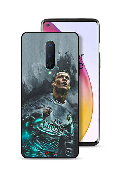 Tolwak غطاء حماية لهاتف OnePlus 8 برسومات كريستيانو رونالدو
