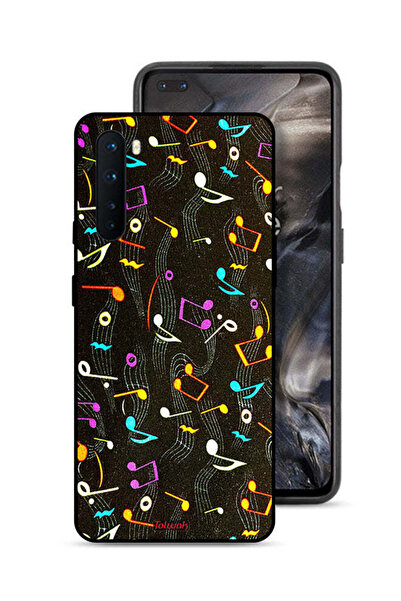 Tolwak OnePlus Nord Protective Case Cover Music Fabric Pattern