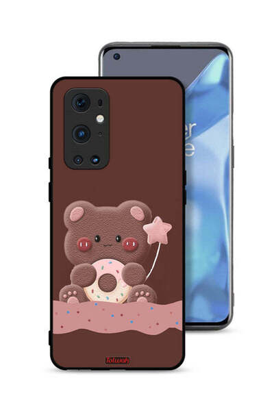 Tolwak غطاء حماية لهاتف OnePlus 9 Pro 5G بتصميم دب الدونات