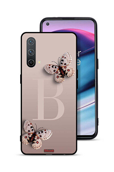 Tolwak غطاء حماية لهاتف OnePlus Nord CE 5G بنقشة فراشات