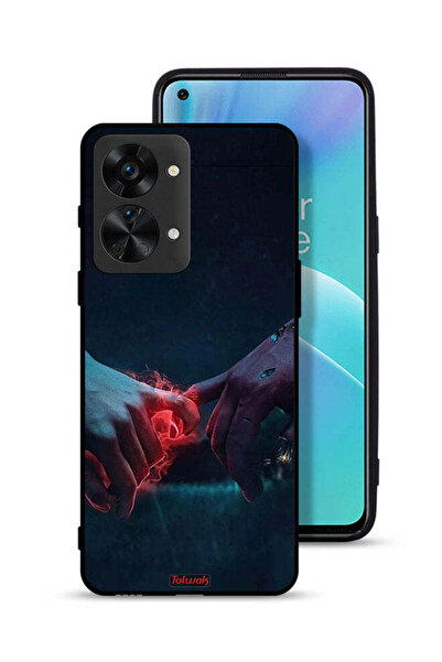 Tolwak غطاء حماية لهاتف OnePlus Nord 2T 5G بطبعة "أيدي محترقة"