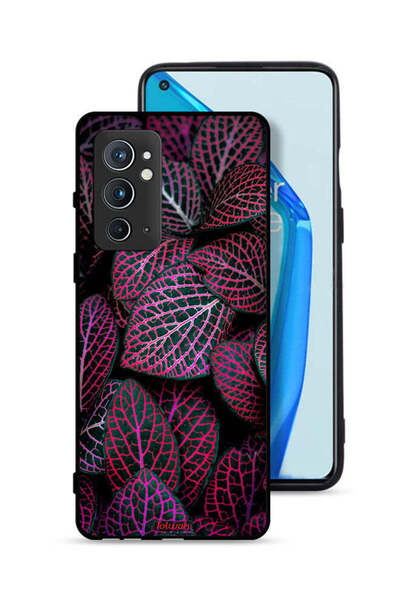 Tolwak غطاء حماية لهاتف OnePlus 9RT 5G بنقشة أوراق سالجا