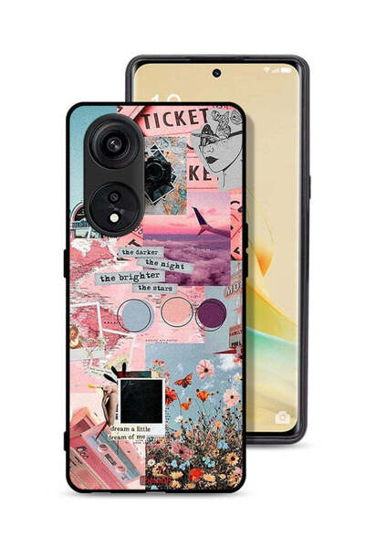 Tolwak غطاء حماية لهاتف Oppo A1 Pro - كلما أظلم الليل، كلما أشرقت النجوم