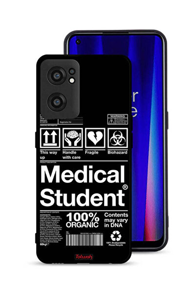 Tolwak غطاء حماية لهاتف OnePlus Nord CE 2 5G، ملصق طالب الطب