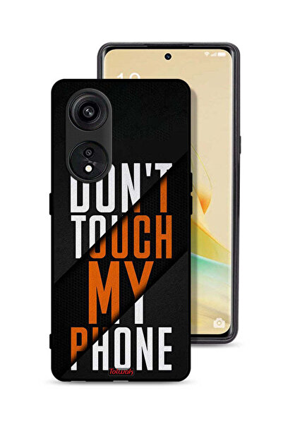 Tolwak Oppo A1 Pro Protective Case Cover Do Not Touch My Phone