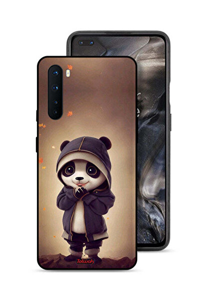 Tolwak غطاء حماية لهاتف OnePlus Nord - باندا صغير لطيف
