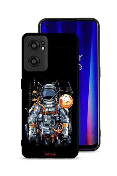 Tolwak OnePlus Nord CE 2 5G Protective Case Cover Astronaut Abstract Art