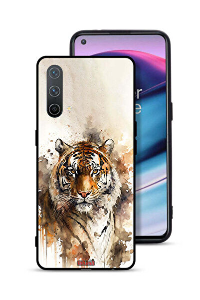 Tolwak غطاء حماية لهاتف OnePlus Nord CE 5G بنقشة فن تجريدي من جلد الفهد