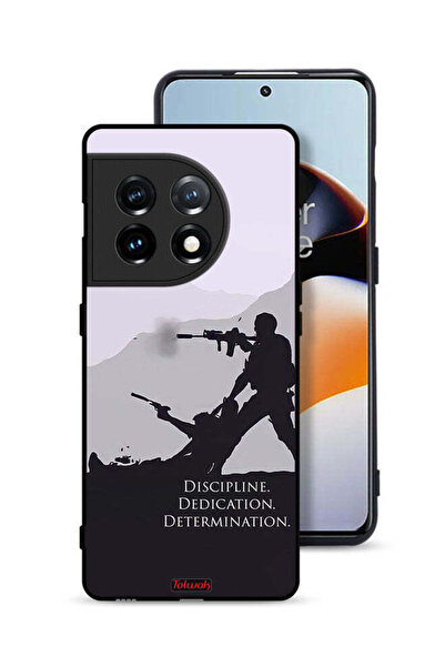 Tolwak غطاء حماية لهاتف OnePlus 11 5G بتصميم انضباط وتفانٍ وتصميم