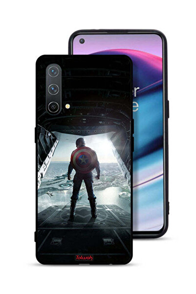 Tolwak غطاء حماية لهاتف OnePlus Nord CE 5G بتصميم صورة كابتن أمريكا