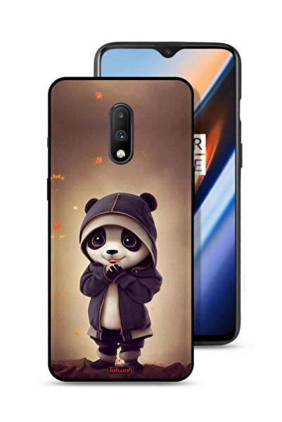Tolwak غطاء حماية لهاتف OnePlus 7 بتصميم الباندا الصغير اللطيف