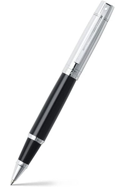 Mena Rise Şirinshop 9314-1 300 Series Rollerball Pen Chrome Glossy Black/Chrome 1108107