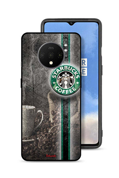 Tolwak OnePlus 7T Protective Case Cover Coffee Art