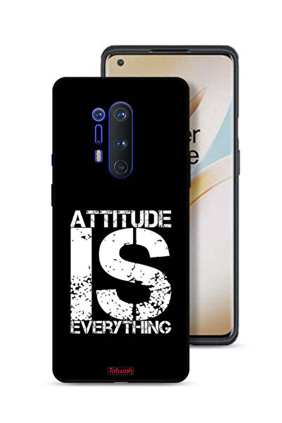 Tolwak غطاء حماية لهاتف OnePlus 8 Pro - Attitude Is Everything