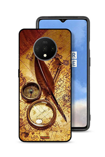 Tolwak غطاء حماية لهاتف OnePlus 7T بتصميم بوصلة عتيقة