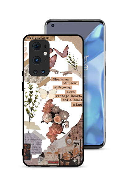 Tolwak غطاء حماية لهاتف OnePlus 9 Pro 5G مطبوع عليه عبارة She Is An Old Soul