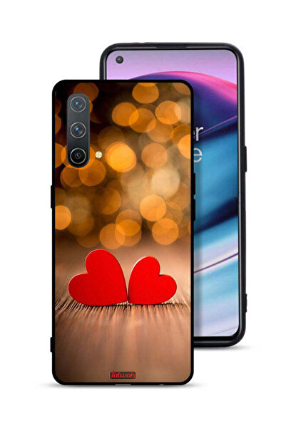 Tolwak غطاء حماية لهاتف OnePlus Nord CE 5G بتصميم قلبين جميلين