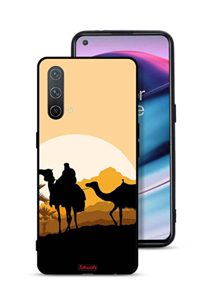 Tolwak غطاء حماية لهاتف OnePlus Nord CE 5G برسومات جمال في الصحراء