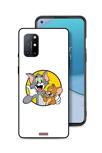 Tolwak غطاء حماية لهاتف OnePlus 8T 5G بتصميم توم وجيري