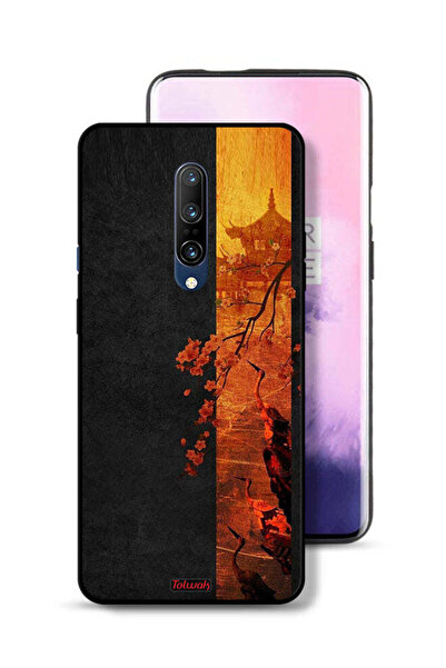 Tolwak غطاء حماية لهاتف OnePlus 7 Pro بألوان الخريف الفنية