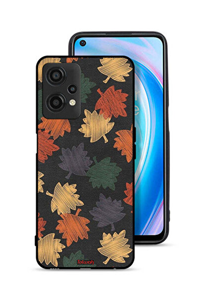 Tolwak غطاء حماية لهاتف OnePlus Nord CE 2 Lite 5G برسومات أوراق الخريف الفنية